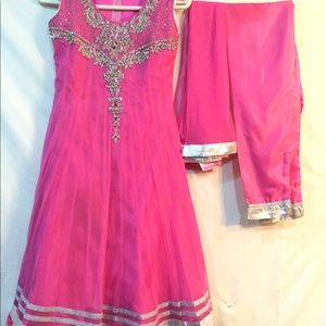 Indian girls party dresss size 36